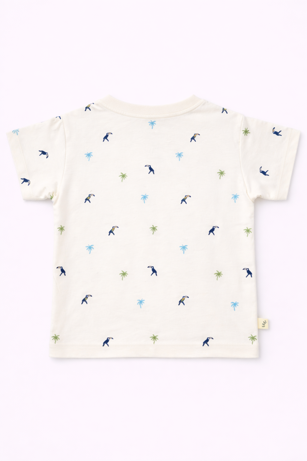 Oversized T-shirt Palm White