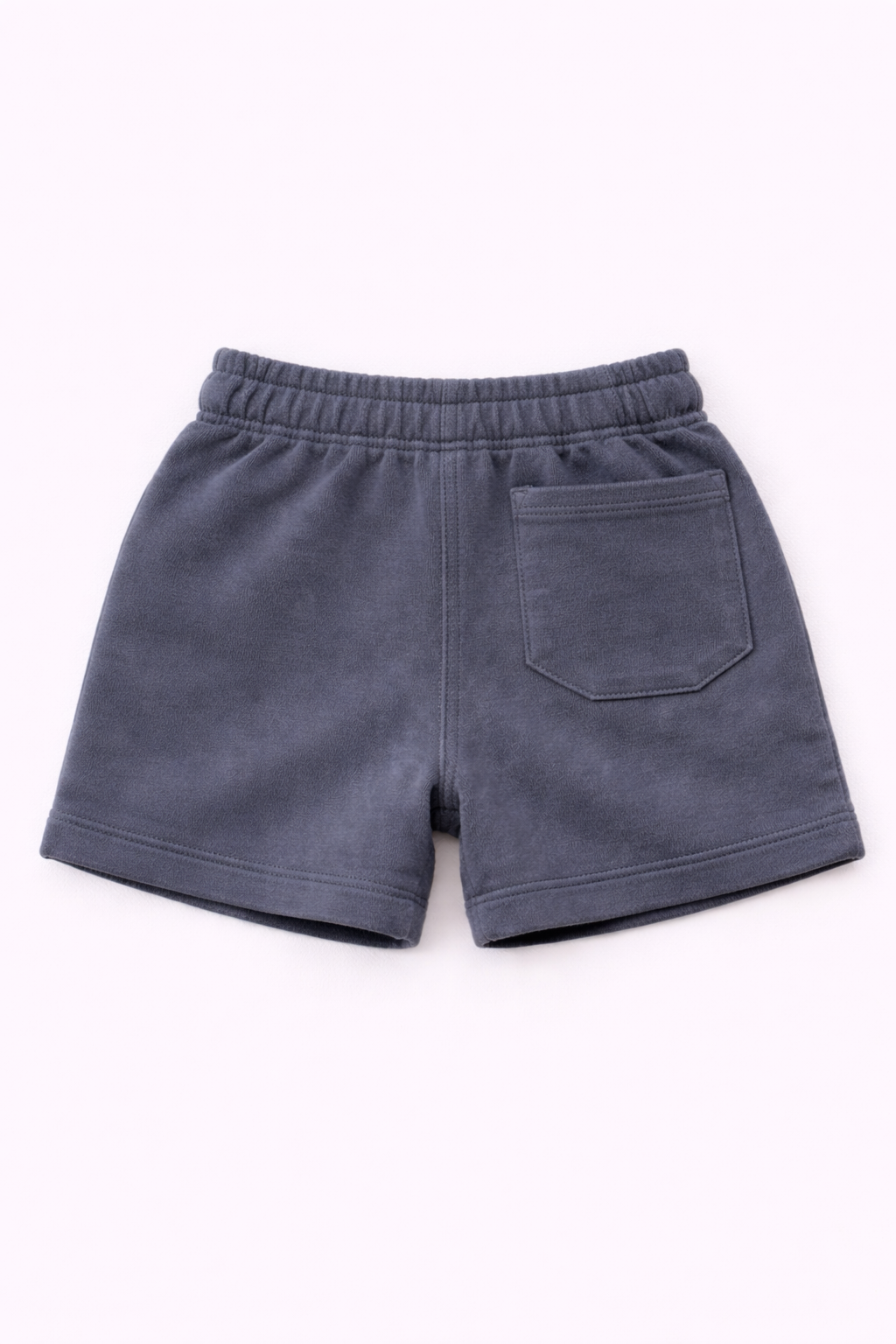 Boys Cotton French Terry Shorts – Charcoal Grey