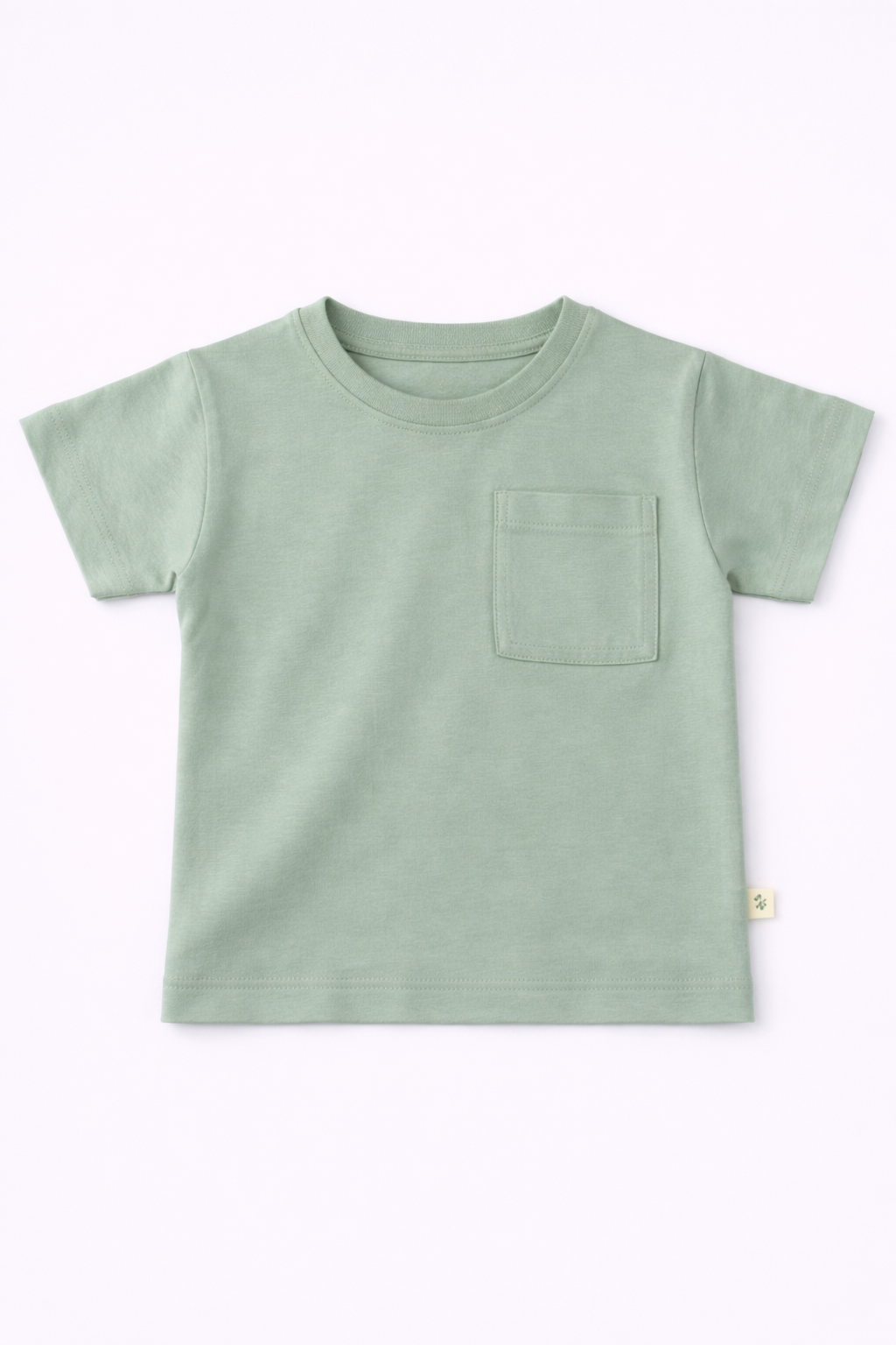 Oversized Basic T-shirt Light Green