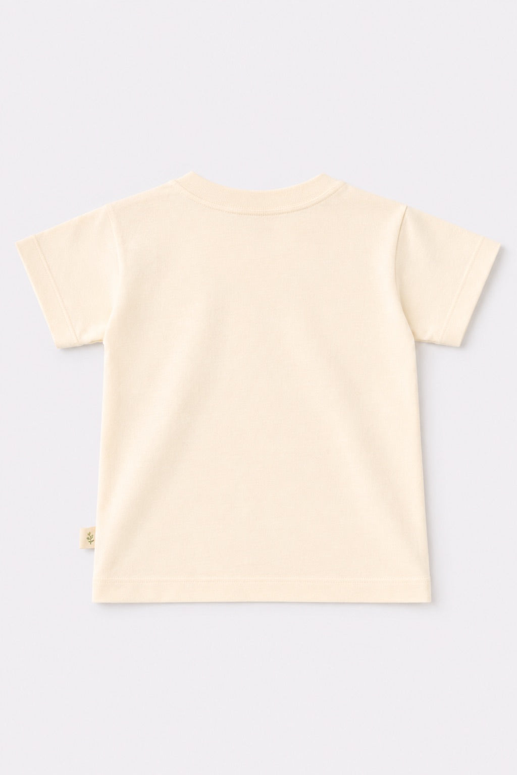 Boys Oversized Basic Cotton T-Shirt – Sand