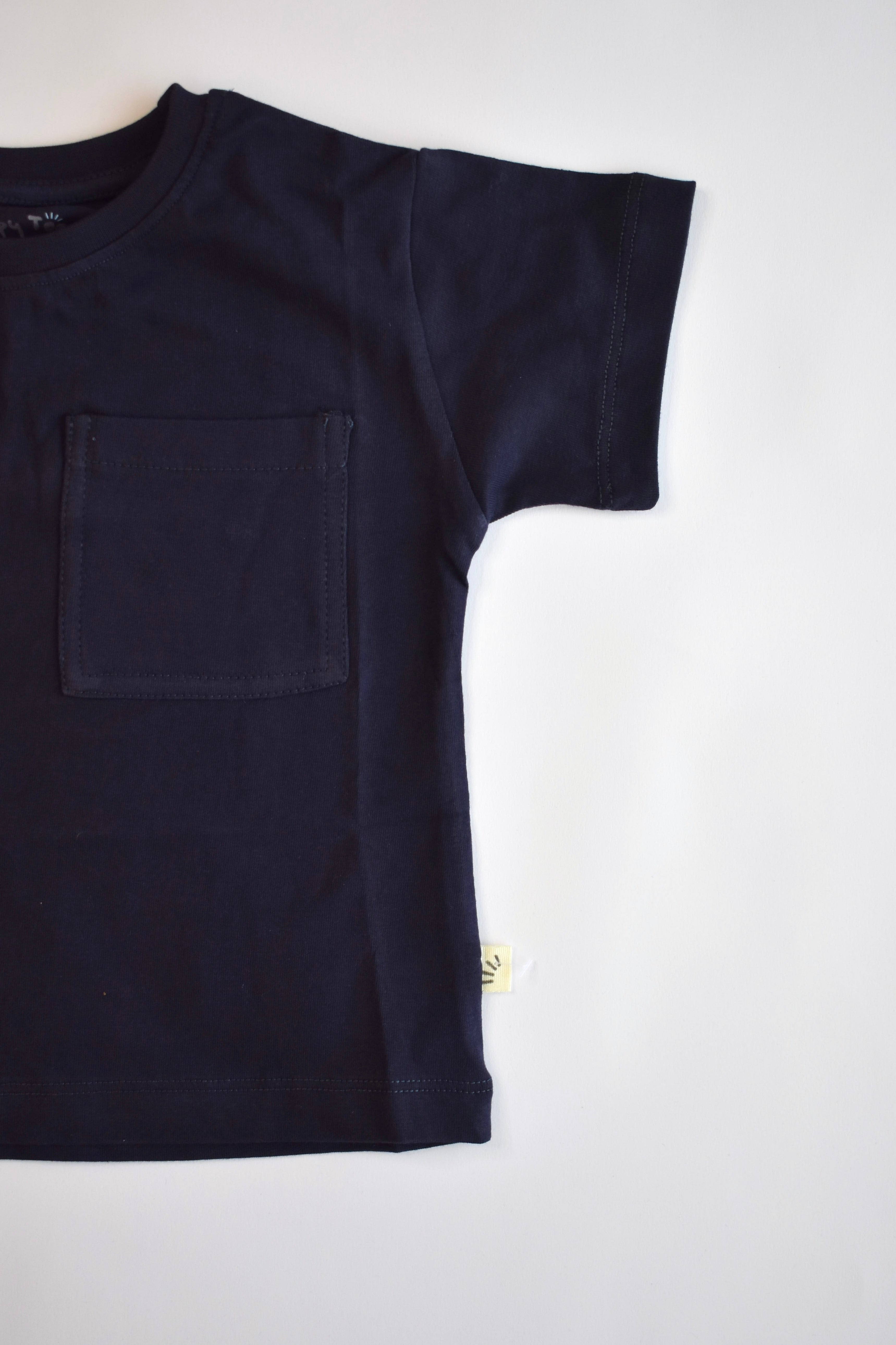 Oversized Basic T-shirt Black